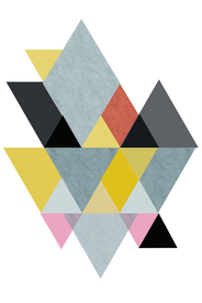 几何时尚装饰画