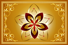 欧式花纹装饰画