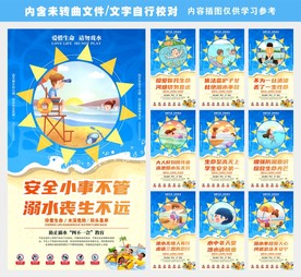 预防溺水展板