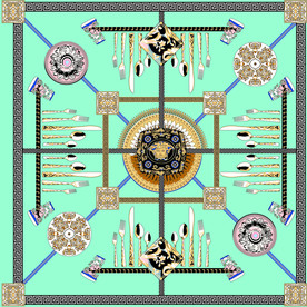 方巾 刀叉形状 大牌