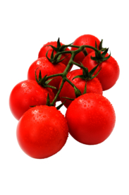 圣女果水果食材合成海报素材