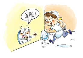 儿童安全用电宣传社会公益素材