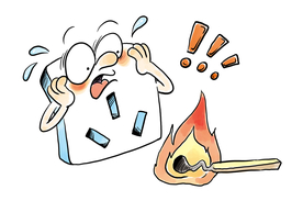 儿童安全用电宣传社会公益素材