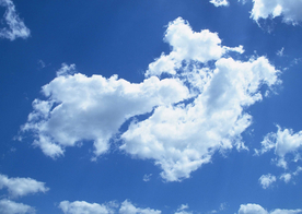蓝天白云