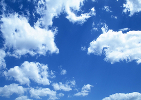 蓝天白云