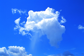 蓝天白云