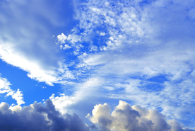 蓝天白云