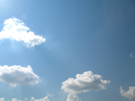 蓝天白云