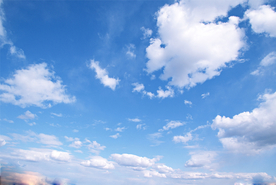 蓝天白云