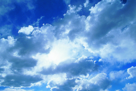 蓝天白云