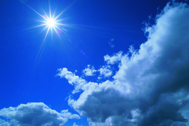 蓝天白云