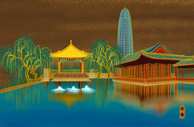 国潮海报设计图片