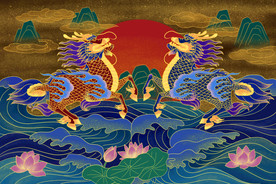 国潮海报设计图片