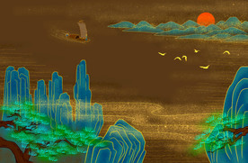 国潮海报设计图片