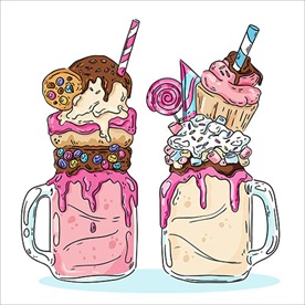 饼干冰淇淋鸡尾酒制作