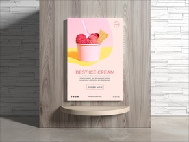 冰淇淋海报