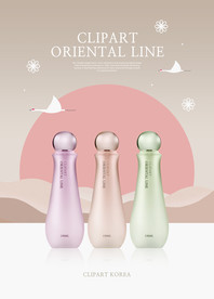 高端简约化妆品合成图片