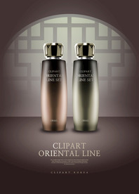 高端简约化妆品合成图片