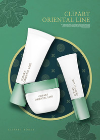 高端简约化妆品合成图片