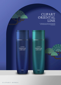 高端简约化妆品合成图片