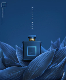 高端简约化妆品合成图片