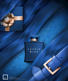 高端简约化妆品合成图片