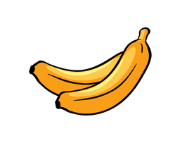 卡通香蕉