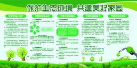 生态环境标语公益宣传展板