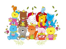 动物合影2 动物乐园-上