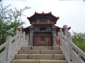 药王庙顶层风景