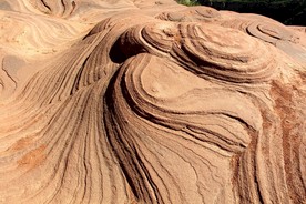 自然 肌理 曲线 岩石 摄影