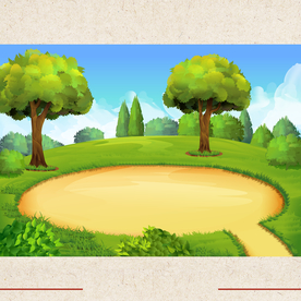 矢量景色 自然风光 手绘 插画