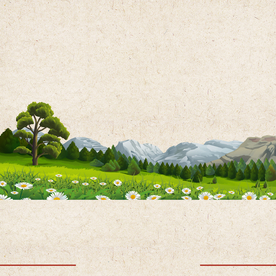 矢量景色 自然风光 手绘 插画