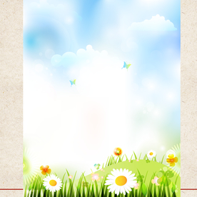 矢量景色 自然风光 手绘 插画