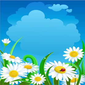 矢量景色 自然风光 手绘 插画