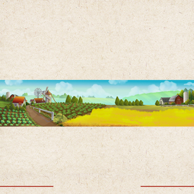 矢量景色 自然风光 手绘 插画