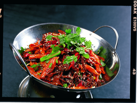 干锅黄丝菌乳仔牛