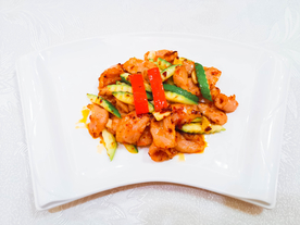 热菜 脆瓜炒豚肉