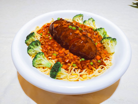 热菜 鲍汁意面大乌参