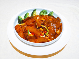 热菜 海参焖蹄筋