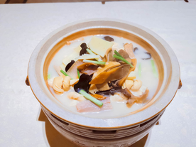 热菜 河蚌咸肉千张节