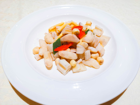 热菜 荷塘三宝莲子藕菱