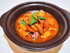 热菜 砂锅飘香大肠头