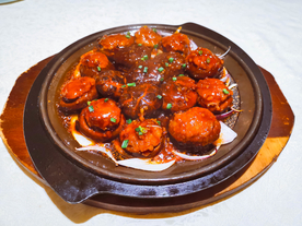 热菜 铁板煎酿花菇