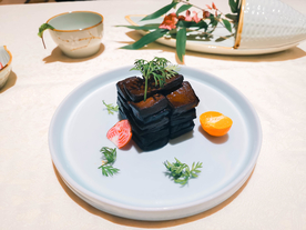 冷菜震泽黑豆腐干