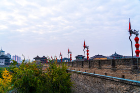 西安古城墙永宁门城墙