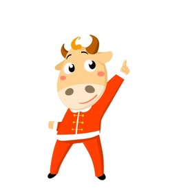 卡通牛