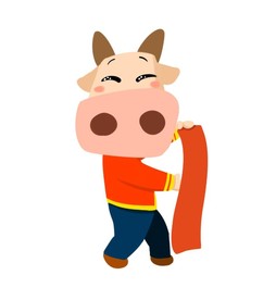 卡通牛