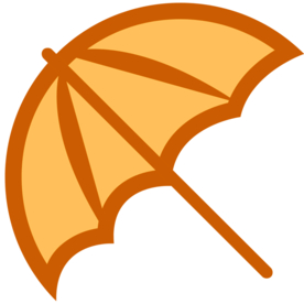 太阳伞标志标识图形图标素材