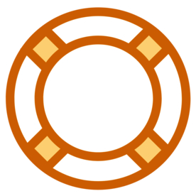 救生圈标志标识图形图标素材